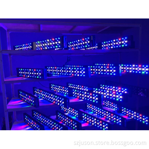 AQL Brand Coral Reef Used 120W Aquarium LED Lignting Programmable And Dimmable